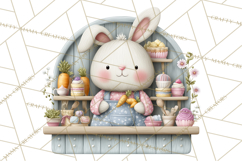 Easter Bakery Critters, Cute Mini World Animals, Pastel Png Product Image 3