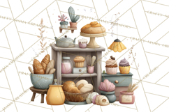 Spring Market Stall PNG Clipart for Invitations, Flower Show Product Image 5