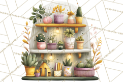 Spring Market Stall PNG Clipart for Invitations, Flower Show Product Image 2