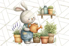 Cottagecore Animals PNG, Woodland Critters Clipart Product Image 4