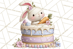 Easter Bakery Critters, Cute Mini World Animals, Pastel Png Product Image 4