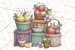Spring Market Stall PNG Clipart for Invitations, Flower Show Product Image 4