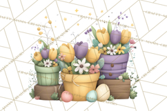 Spring Market Stall PNG Clipart for Invitations, Flower Show Product Image 5