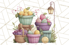 Spring Market Stall PNG Clipart for Invitations, Flower Show Product Image 4