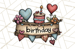 Adorable Birthday Robot Clipart, Playful Toy Robot Clip Art Product Image 5
