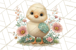 Spring Baby Animals Clipart PNG, Cute Easter and Spring Png Product Image 5