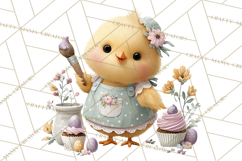 Easter Bakery Critters, Cute Mini World Animals, Pastel Png Product Image 5