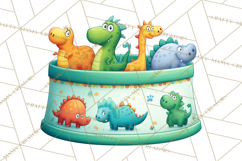 Dinosaur Veterinarian Clipart Cute Pet Care PNG Product Image 5