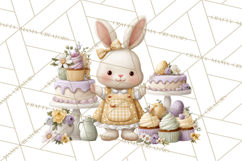 Easter Bakery Critters, Cute Mini World Animals, Pastel Png Product Image 5