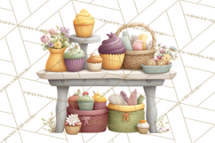 Spring Market Stall PNG Clipart for Invitations, Flower Show Product Image 3