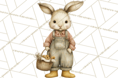 Vintage Spring Animals Clipart, Tea Party Picnic Png Product Image 2