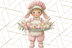 Easter Baking Clipart, Cute Easter Bakers, Pastel Cookies Product Image 2