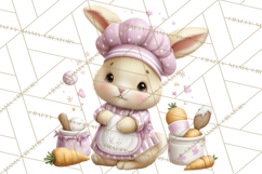 Easter Bakery Critters, Cute Mini World Animals, Pastel Png Product Image 2