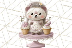 Easter Bakery Critters, Cute Mini World Animals, Pastel Png Product Image 3