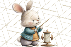 Cottagecore Animals PNG, Woodland Critters Clipart Product Image 3