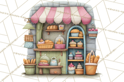 Spring Market Stall PNG Clipart for Invitations, Flower Show Product Image 4