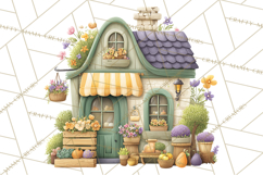 Spring Market Stall PNG Clipart for Invitations, Flower Show Product Image 2