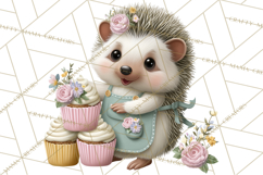 Easter Bakery Critters, Cute Mini World Animals, Pastel Png Product Image 4