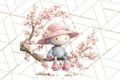 Spring Robots, Full-Body Robot Clipart, Pastel Robot Png Product Image 2
