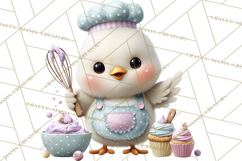 Easter Bakery Critters, Cute Mini World Animals, Pastel Png Product Image 5