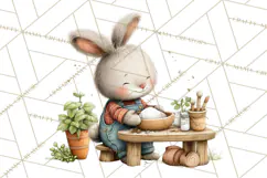 Cottagecore Animals PNG, Woodland Critters Clipart Product Image 2