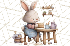 Cottagecore Animals PNG, Woodland Critters Clipart Product Image 3