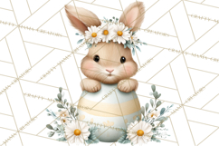 Adorable Baby Animals Easter Clipart PNG, Pastel Chicks Png Product Image 3