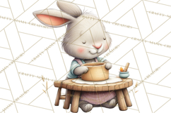 Cottagecore Animals PNG, Woodland Critters Clipart Product Image 4
