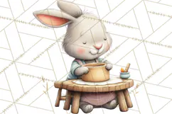 Cottagecore Animals PNG, Woodland Critters Clipart Product Image 4