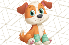 Dinosaur Veterinarian Clipart Cute Pet Care PNG Product Image 4