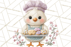 Easter Bakery Critters, Cute Mini World Animals, Pastel Png Product Image 4