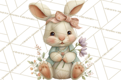 Spring Baby Animals Clipart PNG, Cute Easter and Spring Png Product Image 5