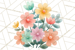 Cozy Woodland Animals Clipart, Baby Forest Creatures PNG Product Image 5