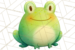 Cozy Woodland Animals Clipart, Baby Forest Creatures PNG Product Image 4