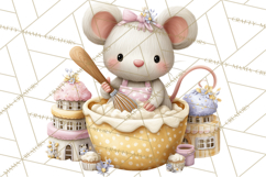 Easter Bakery Critters, Cute Mini World Animals, Pastel Png Product Image 2