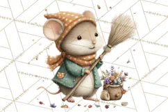 Cottagecore Animals PNG, Woodland Critters Clipart Product Image 2