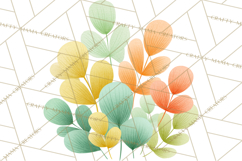 Cozy Woodland Animals Clipart, Baby Forest Creatures PNG Product Image 4