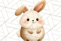 Cozy Woodland Animals Clipart, Baby Forest Creatures PNG Product Image 3