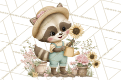 Cute Garden Animals Clipart for Spring and Summer Crafts Product Image 5