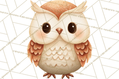 Cozy Woodland Animals Clipart, Baby Forest Creatures PNG Product Image 5
