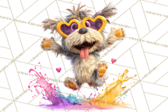 Kawaii Valentine Animals, Cute Heart Love Animals Png Product Image 4