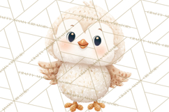 Watercolor Baby Animals, Cute Kawaii Forest Zoo Farm Ocean Product Image 3