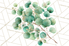 Spring Flower Clipart, Floral Clip Art PNG, Watercolor Product Image 4