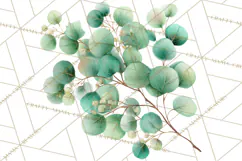 Spring Flower Clipart, Floral Clip Art PNG, Watercolor Product Image 4