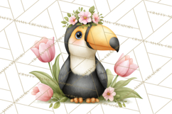 Adorable Baby Animals Easter Clipart PNG, Pastel Chicks Png Product Image 3