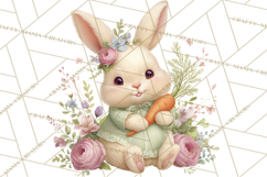 Spring Baby Animals Clipart PNG, Cute Easter and Spring Png Product Image 3