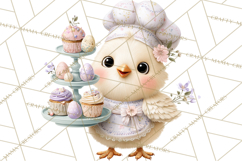 Easter Bakery Critters, Cute Mini World Animals, Pastel Png Product Image 3