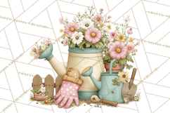 Cute Garden Animals Clipart for Spring and Summer Crafts Product Image 5