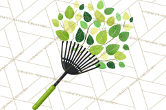 Spring Garden Tools and Floral Gardening Clipart PNG Product Image 3