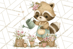 Cute Garden Animals Clipart for Spring and Summer Crafts Product Image 5
